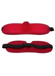 Красная глухая маска на резинке - Sitabella - купить с доставкой в Саранске