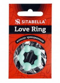 Цветное эрекционное кольцо с 5 бусинами Love Ring - Sitabella - в Саранске купить с доставкой