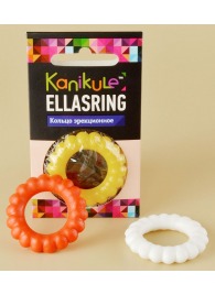 Цветное рельефное эрекционное кольцо Ellasring - Sitabella - в Саранске купить с доставкой