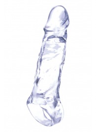 Прозрачная насадка-удлинитель Length Enhancer с подхватом - 16 см. - NMC - в Саранске купить с доставкой