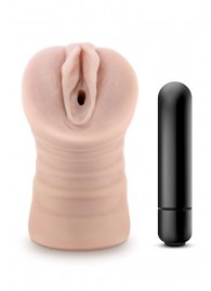 Телесный мастурбатор-вагина Ayumi с вибрацией - Blush Novelties - в Саранске купить с доставкой