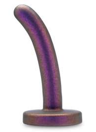 Фиолетовая насадка с гладкой поверхностью Surrender 4.75 Inch Beginner Pegging Dildo - 12 см. - Blush Novelties - купить с доставкой в Саранске