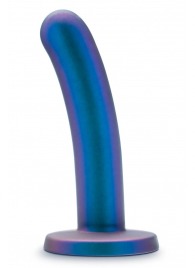 Синяя насадка с гладкой поверхностью Surrender 5.75 Inch Intermediate Pegging Dildo - 14,6 см. - Blush Novelties - купить с доставкой в Саранске