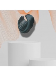 Серый сквозной мастурбатор с вибрацией Manwan Starter - Manwan - в Саранске купить с доставкой