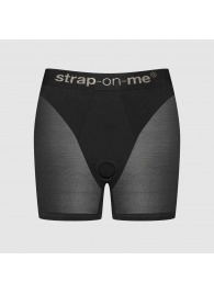 Трусики-шорты для фиксации насадок Strap-on-me Harness Lingerie Halo - size M - Strap-on-me - купить с доставкой в Саранске