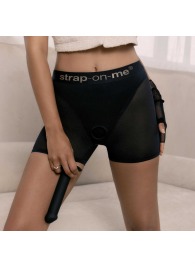 Трусики-шорты для фиксации насадок Strap-on-me Harness Lingerie Halo - size XL - Strap-on-me - купить с доставкой в Саранске