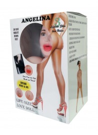 Надувная секс-кукла Angelina 3D - Boys of Toys - в Саранске купить с доставкой