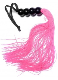 Розовая силиконовая плеть - 35,5 см. - Boys of Toys - купить с доставкой в Саранске