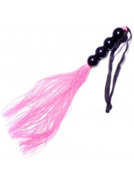 Розовая силиконовая плеть - 35,5 см. - Boys of Toys - купить с доставкой в Саранске
