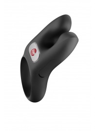 Черное эрекционное виброкольцо Nos - Fun Factory - в Саранске купить с доставкой