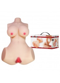 Мастурбатор-торс Aveline с 2 любовными тоннелями - Baile - в Саранске купить с доставкой