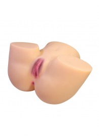 Телесный мастурбатор Liora с 2 любовными тоннелями - Baile - в Саранске купить с доставкой