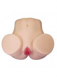 Телесный мастурбатор Julia с 2 любовными каналами - Baile - в Саранске купить с доставкой