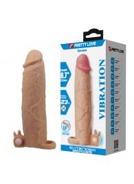 Телесная насадка на пенис Xerxes - 22 см. - Baile - в Саранске купить с доставкой