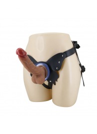 Поясной страпон Wells: трусики в форме бабочки и фаллоимитатор-насадка - Baile - купить с доставкой в Саранске