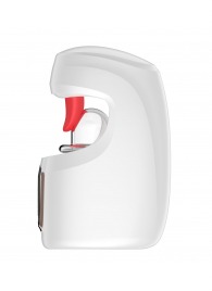 Белый мастурбатор с язычком и возвратно-поступательными движениями - Secwell - в Саранске купить с доставкой