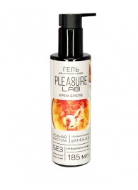 Съедобный лубрикант на водной основе Pleasure Lab с ароматом крем-брюле - 185 мл. - Pleasure Lab - купить с доставкой в Саранске