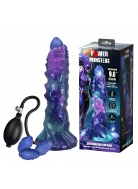 Фиолетовый яйцеродящий фаллоимитатор Duskwalker Sentinal на присоске - 22,4 см. - Baile - купить с доставкой в Саранске