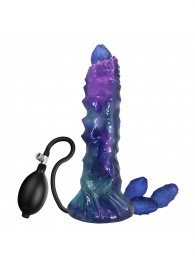 Фиолетовый яйцеродящий фаллоимитатор Duskwalker Sentinal на присоске - 22,4 см. - Baile - купить с доставкой в Саранске