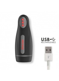 Черный автоматический мастурбатор с управлением через приложение - Oninder - в Саранске купить с доставкой