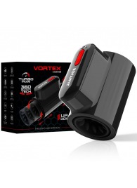 Черный автоматический мастурбатор с режимами поступательных движений и ротации - JAMYJOB - в Саранске купить с доставкой