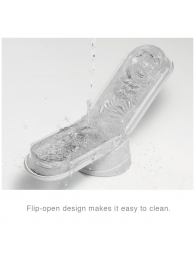 Белый мастурбатор FLIP 0 (ZERO) - Tenga - в Саранске купить с доставкой