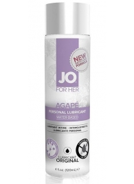 Женский лубрикант на водной основе JO AGAPE LUBRICANT ORIGINAL - 120 мл. - System JO - купить с доставкой в Саранске