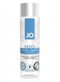 Охлаждающий лубрикант на водной основе JO Personal Lubricant H2O COOLING - 120 мл. - System JO - купить с доставкой в Саранске