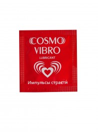 Пробник женского стимулирующего лубриканта на силиконовой основе Cosmo Vibro - 3 гр. - Биоритм - купить с доставкой в Саранске