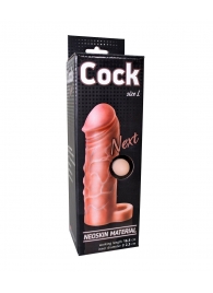 Фаллоудлинитель с кольцом COCK size L - 16,5 см. - LOVETOY (А-Полимер) - в Саранске купить с доставкой