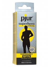 Спрей-пролонгатор длительного действия pjur SUPERHERO Strong Spray - 20 мл. - Pjur - купить с доставкой в Саранске