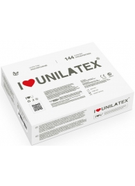 Ультратонкие презервативы Unilatex Ultra Thin - 144 шт. - Unilatex - купить с доставкой в Саранске