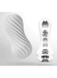 Мастурбатор FLEX Silky White с мягким рельефом - Tenga - в Саранске купить с доставкой