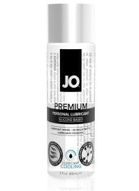 Охлаждающий лубрикант на силиконовой основе JO Personal Premium Lubricant Cooling - 60 мл. - System JO - купить с доставкой в Саранске