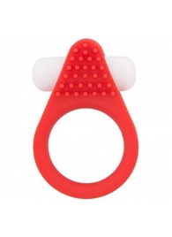 Красное эрекционное кольцо LIT-UP SILICONE STIMU RING 1 RED - Dream Toys - в Саранске купить с доставкой