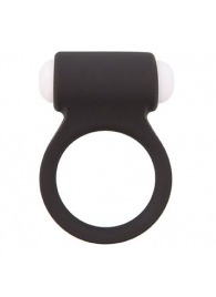 Чёрное эрекционное виброкольцо LIT-UP SILICONE STIMU RING 3 BLACK - Dream Toys - в Саранске купить с доставкой
