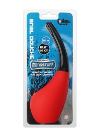 Анальный душ MENZSTUFF 310ML ANAL DOUCHE RED/BLACK - Dream Toys - купить с доставкой в Саранске