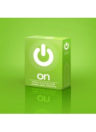 Цветные ароматизированные презервативы ON) Fruit   Color - 3 шт. - ON) - купить с доставкой в Саранске