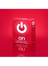 Супертонкие презервативы ON) Super Thin - 3 шт. - ON) - купить с доставкой в Саранске