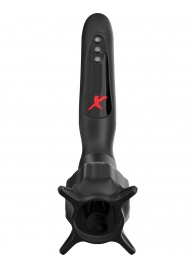 Чёрный вибростимулятор для головки члена с эффектом всасывания Vibrating Roto-Sucker - Pipedream - в Саранске купить с доставкой