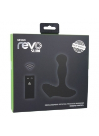 Чёрный перезаряжаемый массажёр предстательной железы NEXUS Revo Slim - Nexus Range - в Саранске купить с доставкой