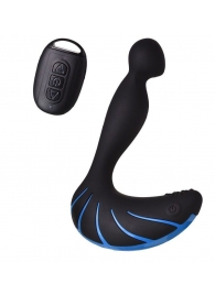 Чёрно-синий массажер простаты Erotist Third - Erotist Adult Toys - в Саранске купить с доставкой