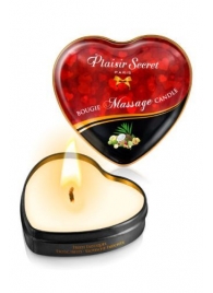 Массажная свеча с ароматом экзотических фруктов Bougie Massage Candle - 35 мл. - Plaisir Secret - купить с доставкой в Саранске