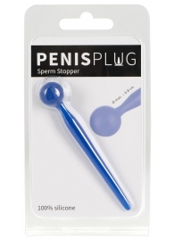 Синий уретральный стимулятор Penis Plug - 9,6 см. - Orion - купить с доставкой в Саранске