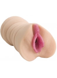 Мастурбатор-вагина Sasha Grey UltraSKYN Cream Pie Pocket Pussy - Doc Johnson - в Саранске купить с доставкой