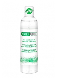 Гель-смазка 2-в-1 MASSAGE   LUBRICANT ALOE VERA - 300 мл. - Waterglide - купить с доставкой в Саранске