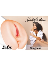 Мастурбатор с 2 тоннелями Satisfaction Gorgeous - Lola Games - в Саранске купить с доставкой