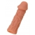 Телесная реалистичная насадка KOKOS Extreme Sleeve 05 с дополнительной стимуляцией - 12,7 см. - KOKOS - в Саранске купить с доставкой