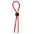 Красное эрекционное лассо с одной бусинкой-утяжкой STRETCHY THICK LASSO - Dream Toys - в Саранске купить с доставкой