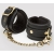 Черные наручники Bound to You Faux Leather Wrist Cuffs - Fifty Shades of Grey - купить с доставкой в Саранске